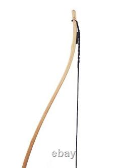 Viking Recurve Bow, SCA Medieval Archery Traditional Bow, Wooden LARP Short Bow