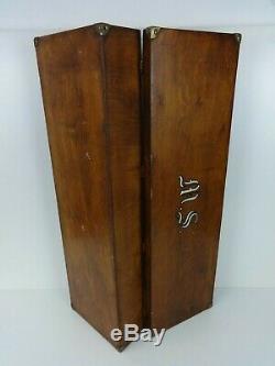 Vintage Bow And Arrow Box Wooden Handmade Traditional Storage Large Rectangle