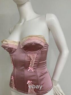 Vintage Galliano For Dior Corset Bustier MadeInFrance C Cup