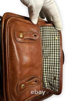 Vintage Ghurka Marley Hodgson No. 191 O'ROURKE Brown Leather Backpack Bag withBox