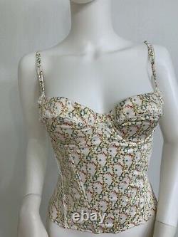 Vintage John Galliano For Christian Dior Corset Bustier Made In France 90B 36A