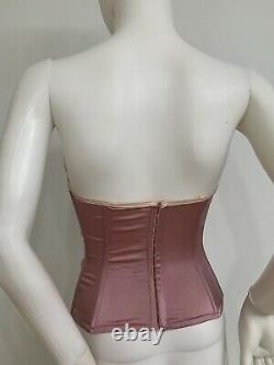 Vintage John Galliano For Christian Dior Corset Bustier MadeInFrance Rare C Cup