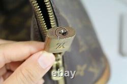 Vintage Louis Vuitton Alma Hand Bag Monogram Brown PM SD0012 Made in France