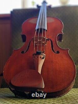 Viola, 16.5in, handmade in England, 1993, with bow and Pedi case