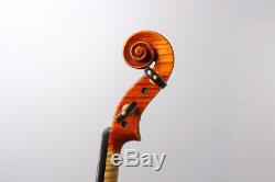 Violin 4/4 Hand made Stradivari Advance Flame Maple Spruce With Case Bow #3159