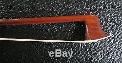 Violin Bow- 4/4 Maker A. Carvalhc Brasil Hand made Pernambuco -Nickel