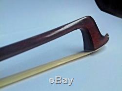 Violin Bow- 4/4 Maker F. Moreira Brasil Hand made Pernambuco -Nickel