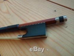 Violin Bow, Quality Hand Made, 4/4 Full Size, Pernambuco, Ebony Frog, Uk Seller