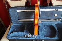 Violin, bow and case. New. Excellent handmade full size (4/4)