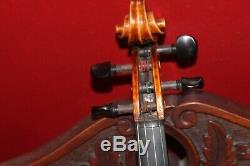 Violin, bow and case. New. Excellent handmade full size (4/4)