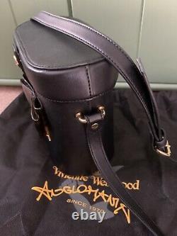 Vivienne Westwood Anglomania Somerset Leather Camera Shoulder Bag