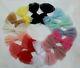 Wholesale Joblot 1000+ pleated Tulle Bows Multi Coloured Hair Accessories diy