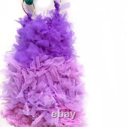 Woman bag original accessorie shoulder strap hand top handle fashion purple tote