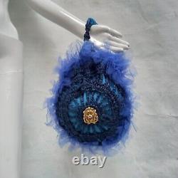 Woman bag original accessories shoulder strap hand handle blue lion backpack gym