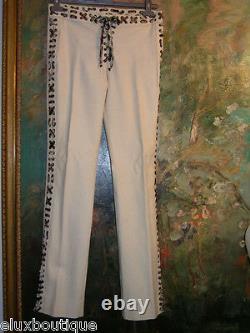 YVES SAINT LAURENT Slacks TOM FORD Pants MOMBASA COLLECTION Lace Up Trousers 38