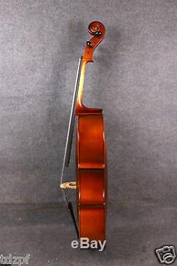 Yinfente 4/4 Cello Handmade Nice Maple Spruce Cello Bag Bow Ebony Fittings