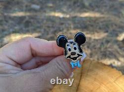 Zuni Novelty Animal Mickey Character Ring, Southwest Artisans Hand Made Jewelry